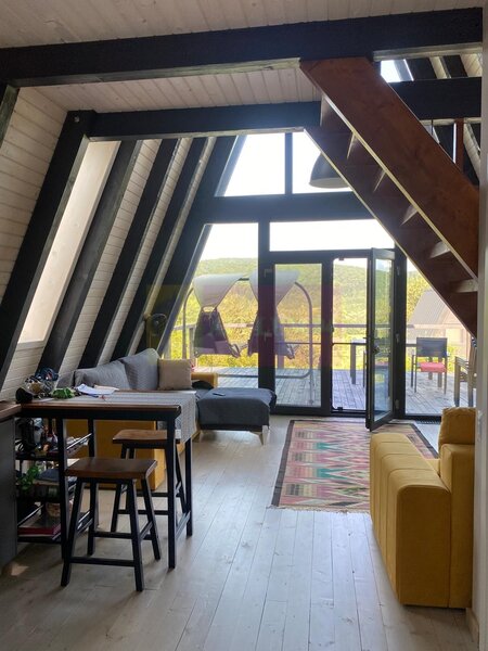 Cabane A frame + Teren 6000 mp |  Proprietate deosebita, NOU