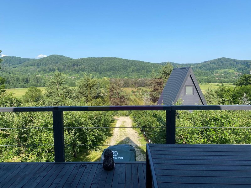 Cabane A frame + Teren 6000 mp |  Proprietate deosebita, NOU